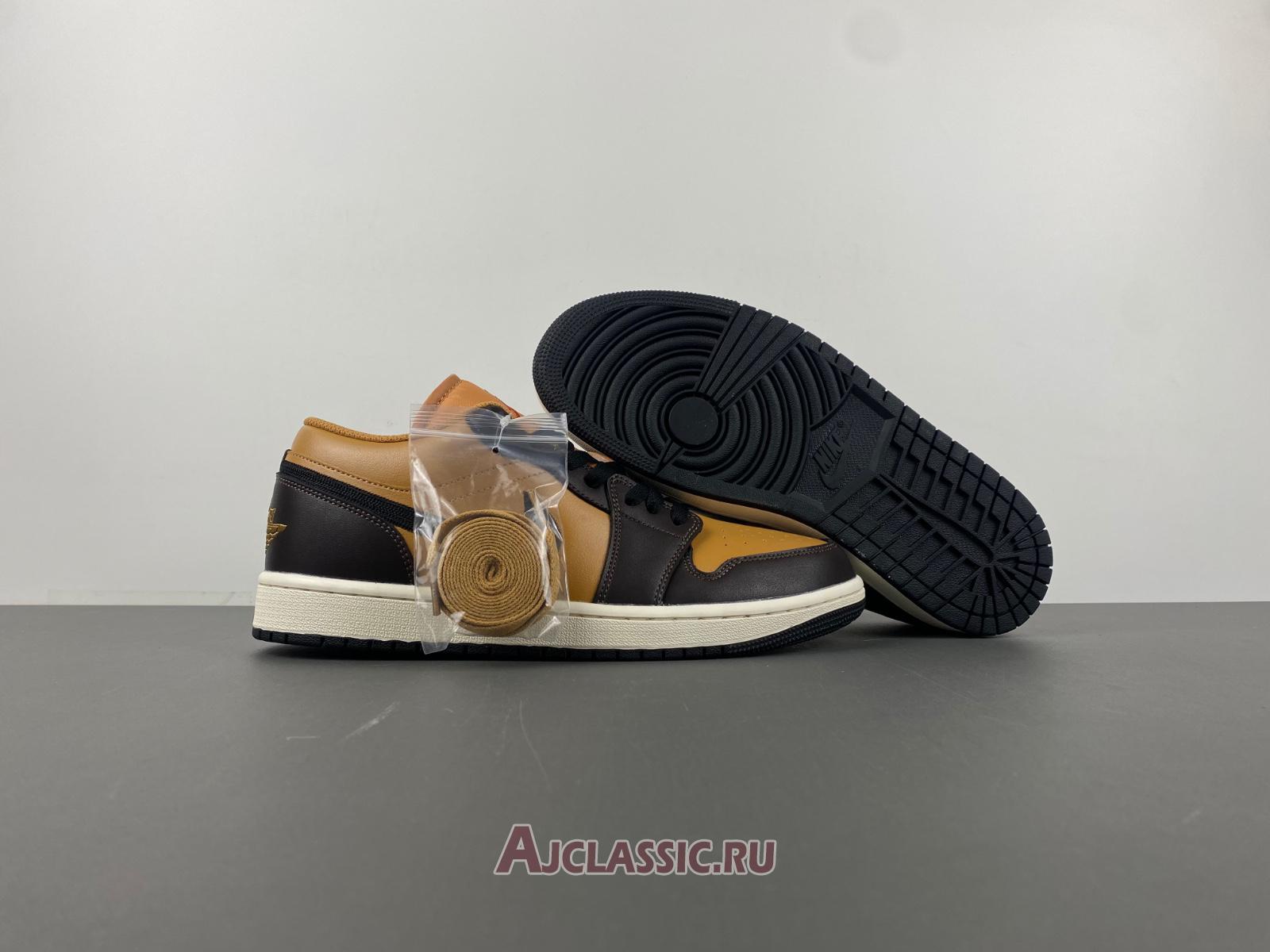 New Air Jordan 1 Low SE "Flax Baroque Brown" HQ3603-201 Shoes