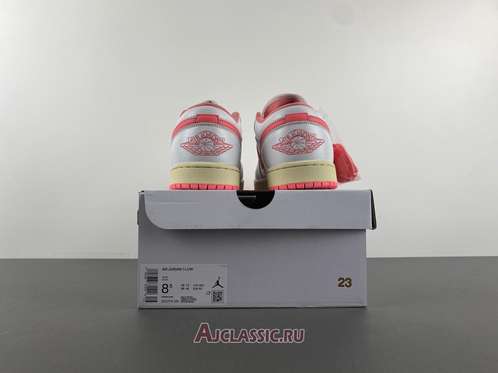 New Air Jordan 1 Low "Pink Salt" DC0774-109 Shoes
