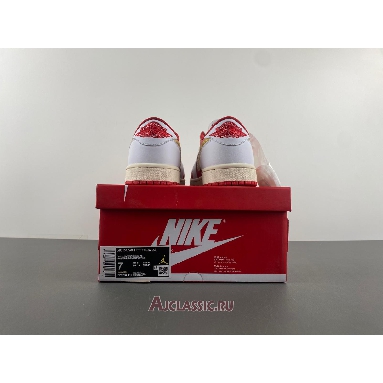 Buy Air Jordan 1 Low White Red Gold Red DJ5185-100-2 Quality Reps Replicas Shoes