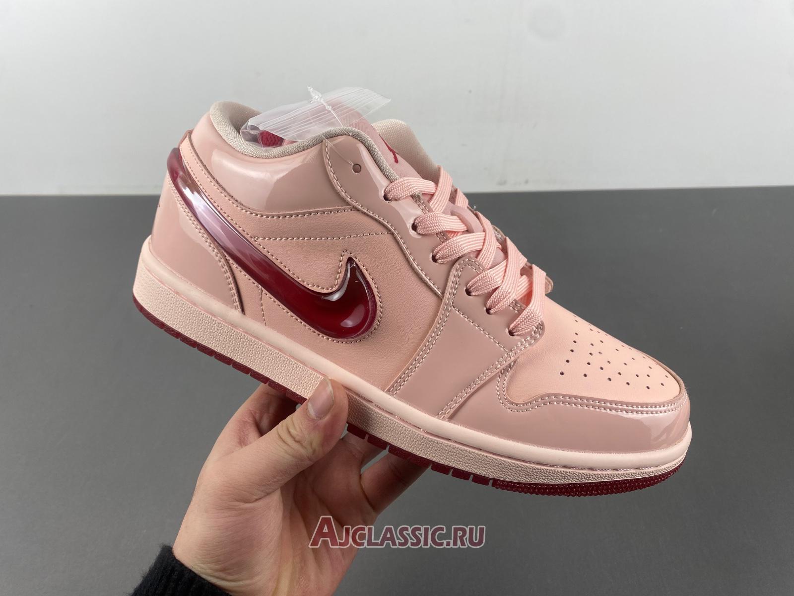 New Air Jordan 1 Low SE "Patent Valentines Day" HF3174-600 Shoes