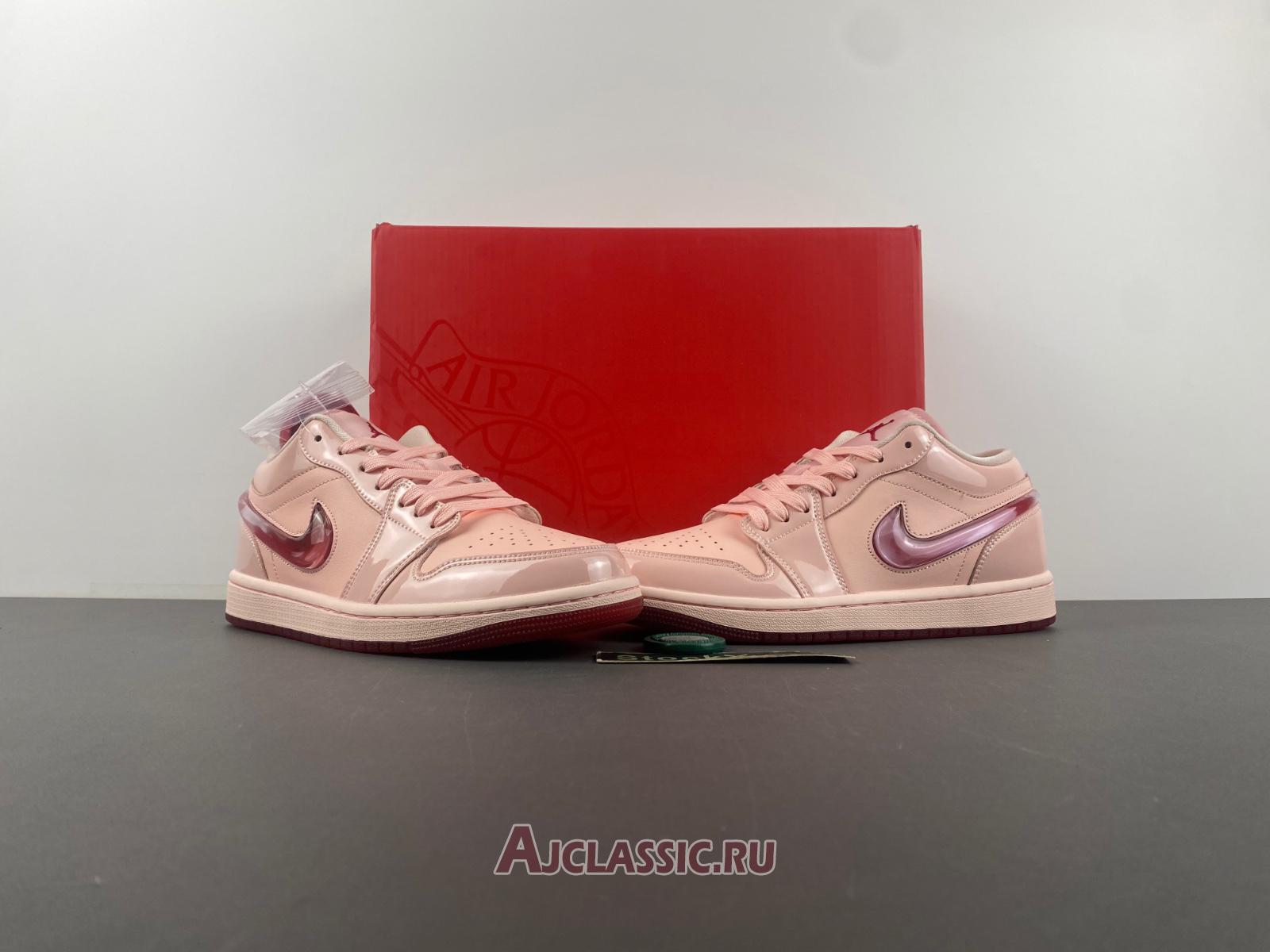 New Air Jordan 1 Low SE "Patent Valentines Day" HF3174-600 Shoes