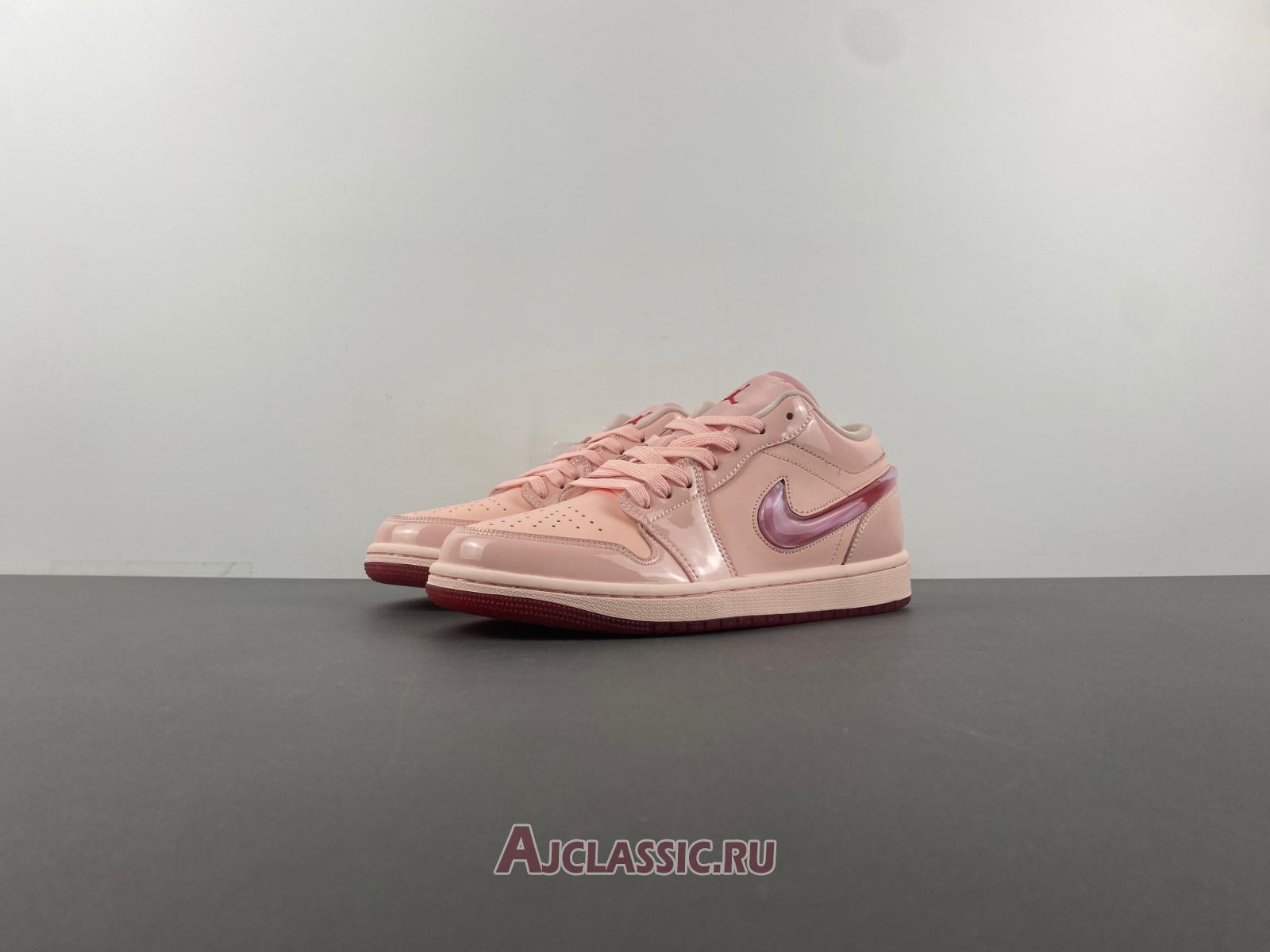 New Air Jordan 1 Low SE "Patent Valentines Day" HF3174-600 Shoes