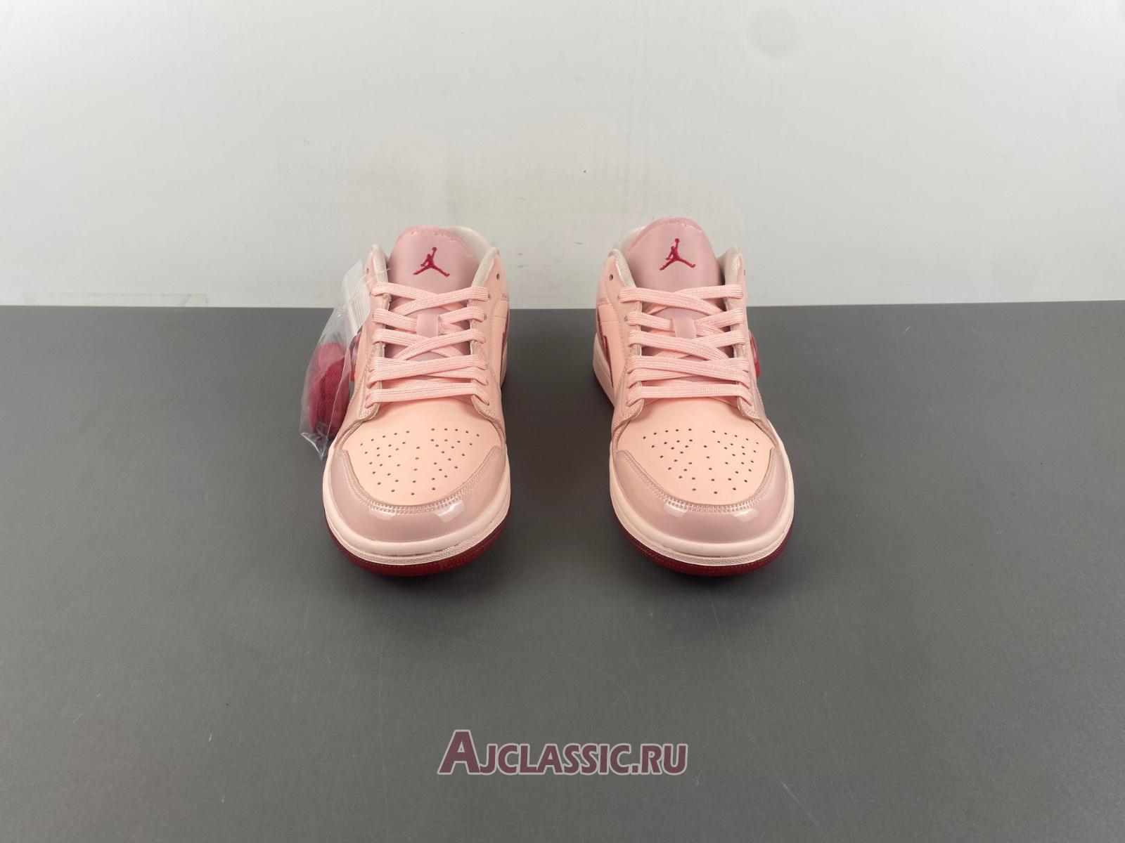 New Air Jordan 1 Low SE "Patent Valentines Day" HF3174-600 Shoes