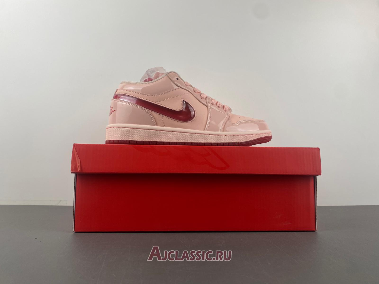 New Air Jordan 1 Low SE "Patent Valentines Day" HF3174-600 Shoes