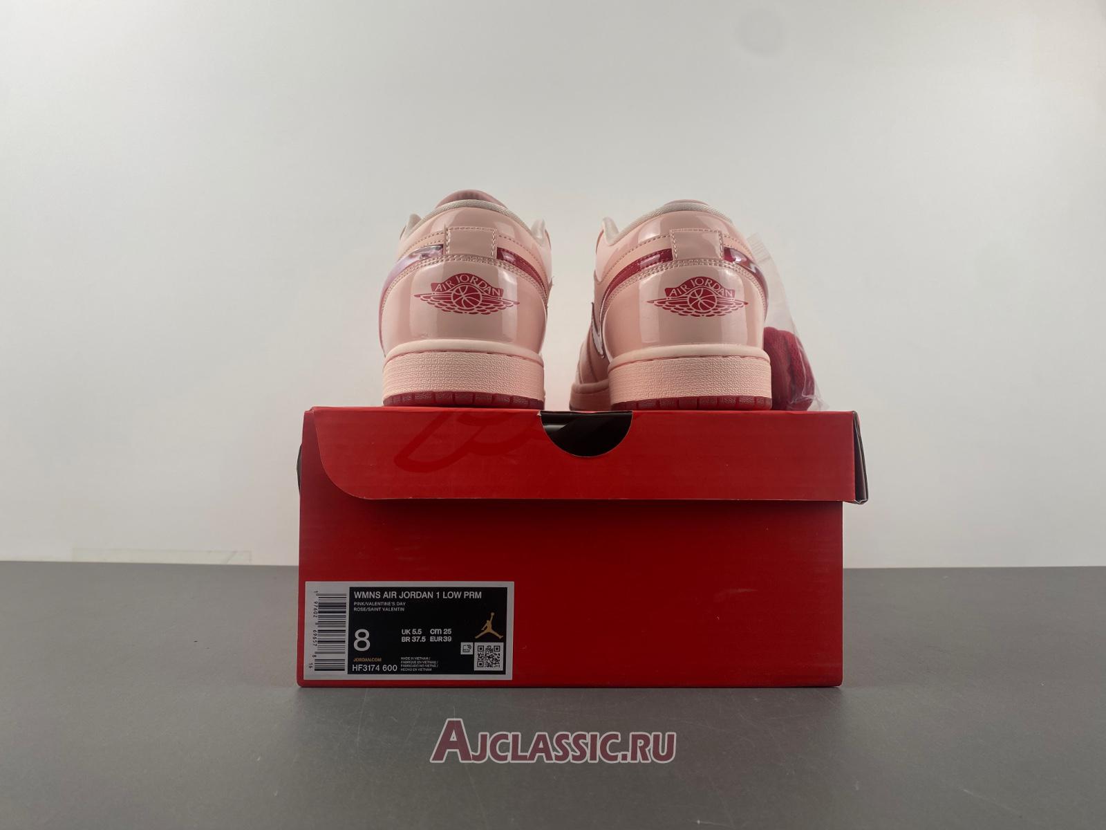 New Air Jordan 1 Low SE "Patent Valentines Day" HF3174-600 Shoes