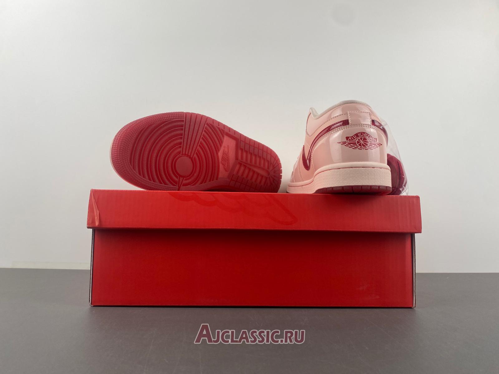 New Air Jordan 1 Low SE "Patent Valentines Day" HF3174-600 Shoes