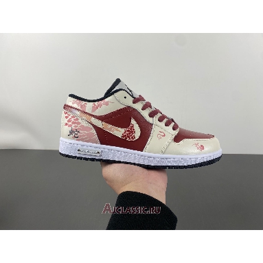 Buy Air Jordan 1 Low Red Year of the Snake Red 553558-132-2 Quality Reps Replicas Shoes