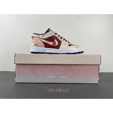 Buy Air Jordan 1 Low Red Year of the Snake Red 553558-132-2 Quality Reps Replicas Shoes