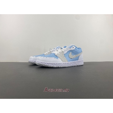 Buy Air Jordan 1 Low SE Blue Tint Elephant Print Blue IB7692-400 Quality Reps Replicas Shoes