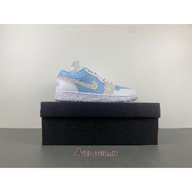 Buy Air Jordan 1 Low SE Blue Tint Elephant Print Blue IB7692-400 Quality Reps Replicas Shoes