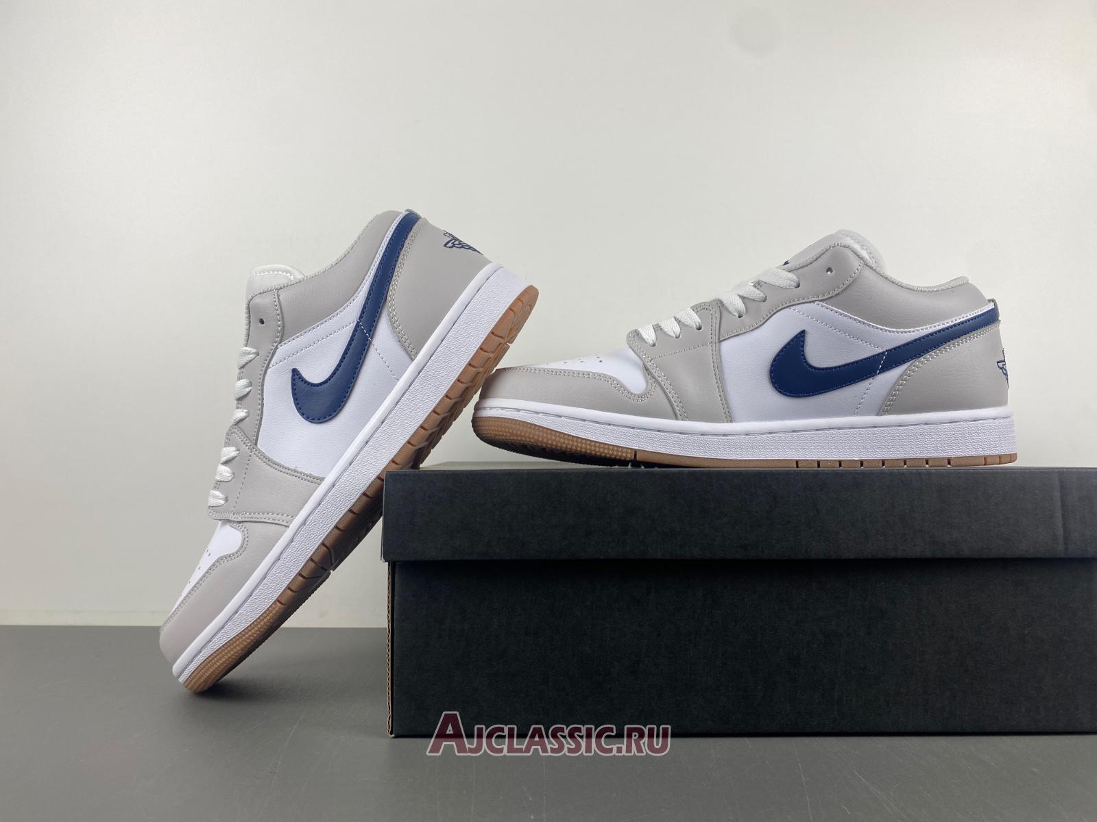 New Air Jordan 1 Low "Georgetown" 553558-146 Shoes