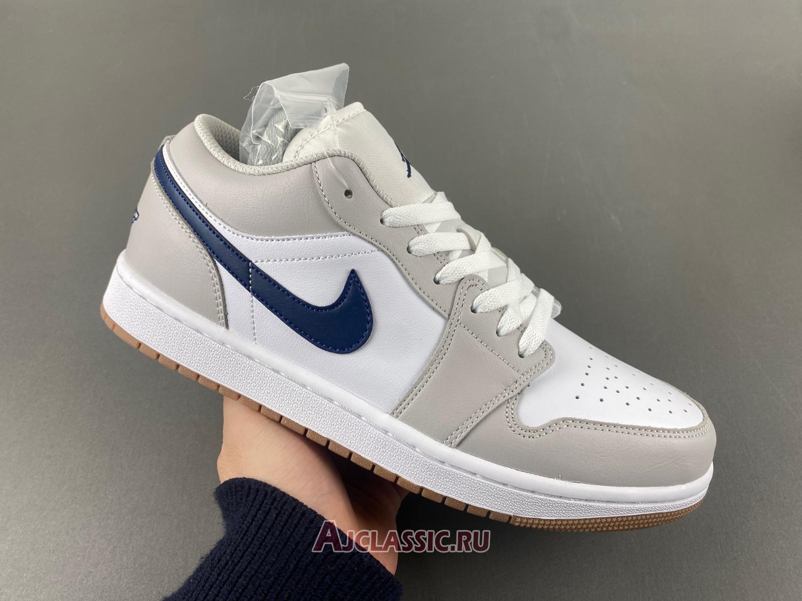 New Air Jordan 1 Low "Georgetown" 553558-146 Shoes
