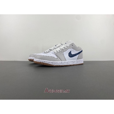 Buy Air Jordan 1 Low Georgetown White 553558-146 Quality Reps Replicas Shoes
