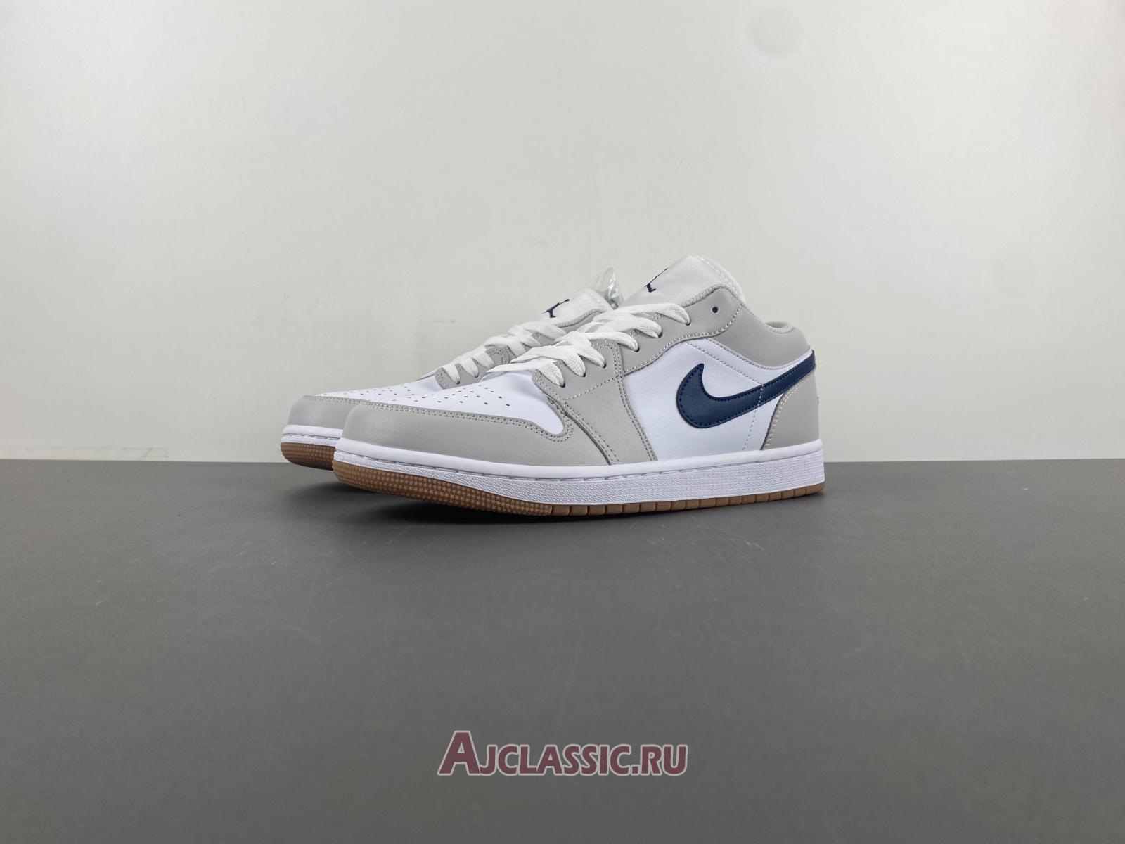 New Air Jordan 1 Low "Georgetown" 553558-146 Shoes