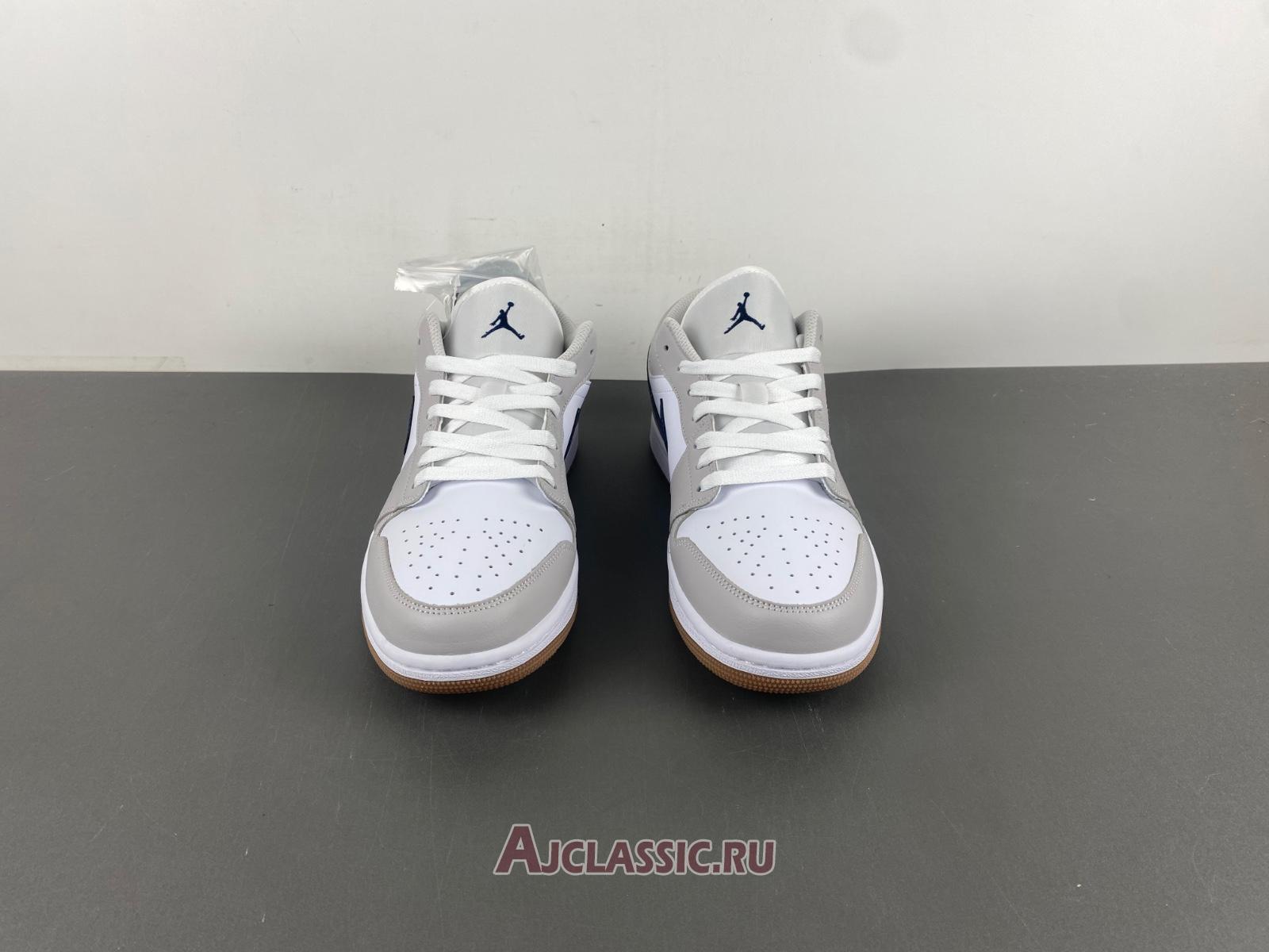 New Air Jordan 1 Low "Georgetown" 553558-146 Shoes