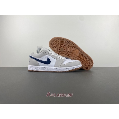Buy Air Jordan 1 Low Georgetown White 553558-146 Quality Reps Replicas Shoes