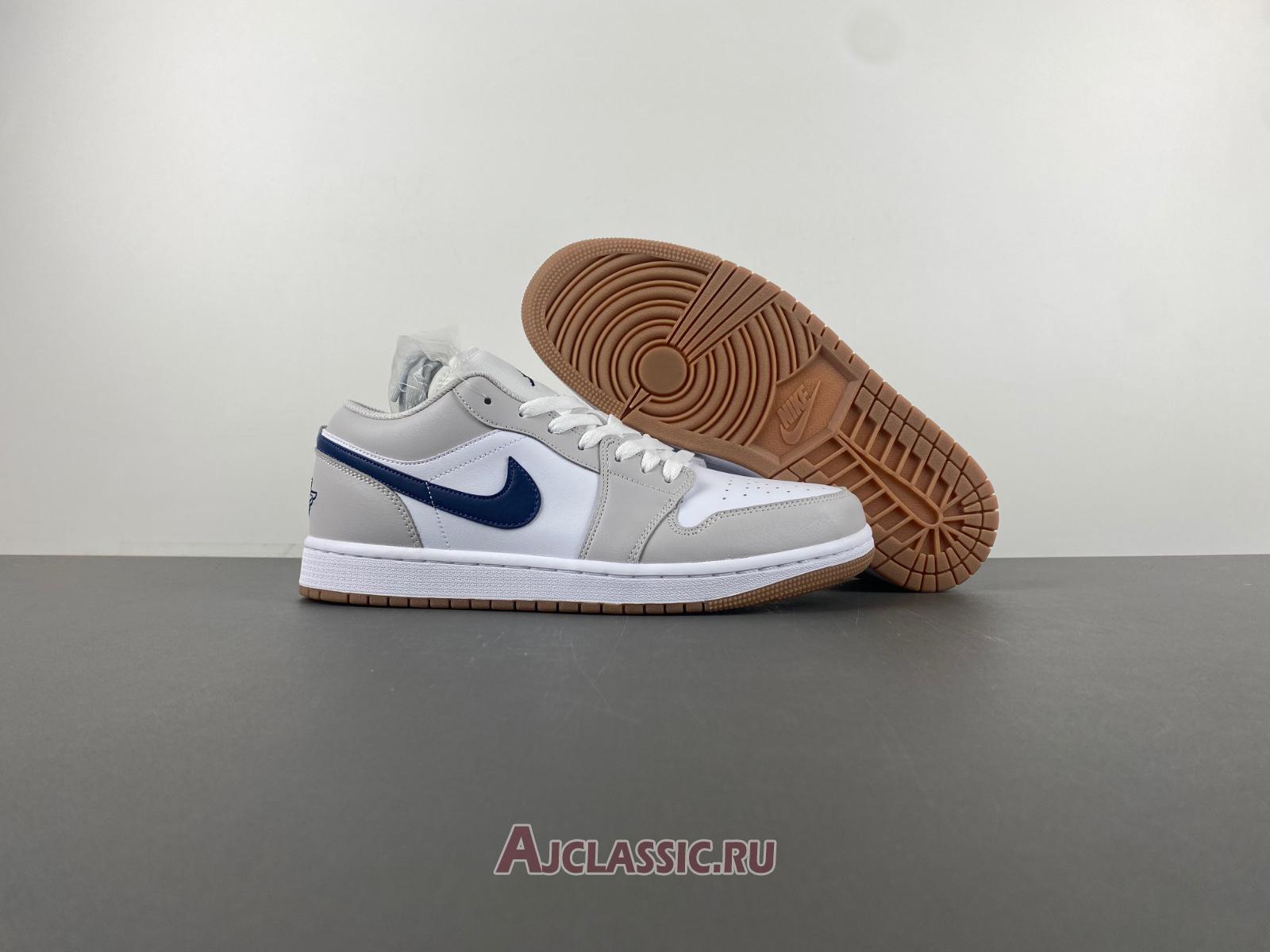New Air Jordan 1 Low "Georgetown" 553558-146 Shoes