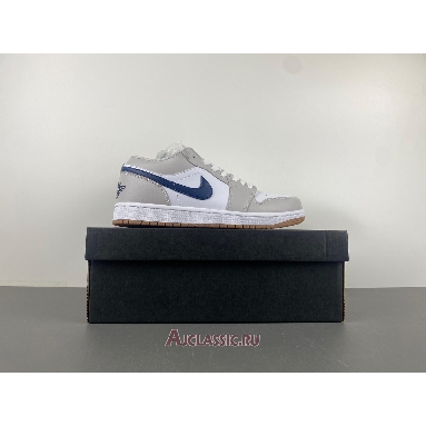 Buy Air Jordan 1 Low Georgetown White 553558-146 Quality Reps Replicas Shoes