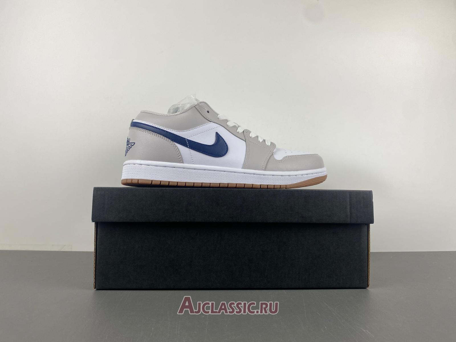 New Air Jordan 1 Low "Georgetown" 553558-146 Shoes