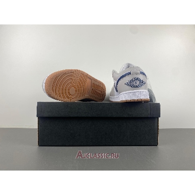 Buy Air Jordan 1 Low Georgetown White 553558-146 Quality Reps Replicas Shoes