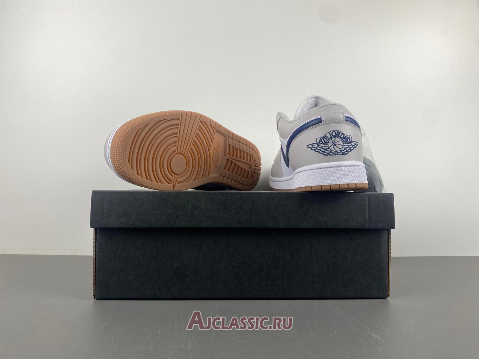 New Air Jordan 1 Low "Georgetown" 553558-146 Shoes