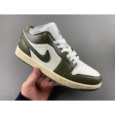 Buy Air Jordan 1 Low Medium Olive Green DC0774-122 Quality Reps Replicas Shoes