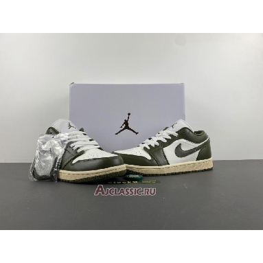 Buy Air Jordan 1 Low Medium Olive Green DC0774-122 Quality Reps Replicas Shoes