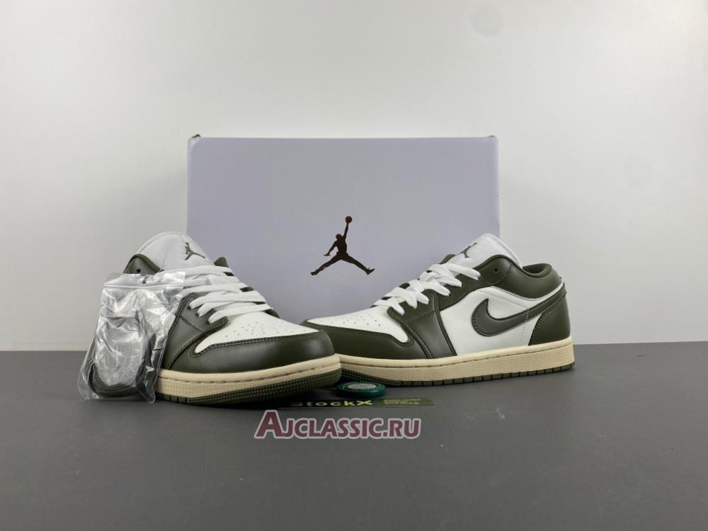 New Air Jordan 1 Low "Medium Olive" DC0774-122 Shoes