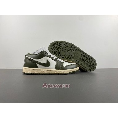 Buy Air Jordan 1 Low Medium Olive Green DC0774-122 Quality Reps Replicas Shoes