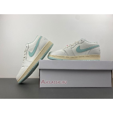 Buy Air Jordan 1 Low Sail Igloo Green DC0774-134 Quality Reps Replicas Shoes