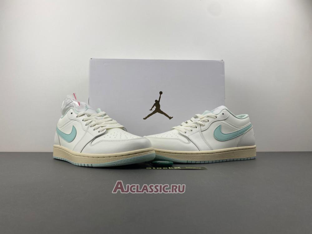 New Air Jordan 1 Low "Sail Igloo" DC0774-134 Shoes