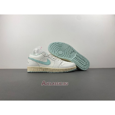 Buy Air Jordan 1 Low Sail Igloo Green DC0774-134 Quality Reps Replicas Shoes