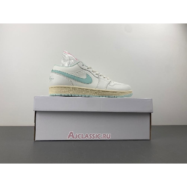 Buy Air Jordan 1 Low Sail Igloo Green DC0774-134 Quality Reps Replicas Shoes