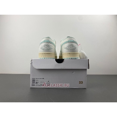 Buy Air Jordan 1 Low Sail Igloo Green DC0774-134 Quality Reps Replicas Shoes