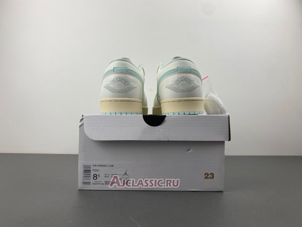 New Air Jordan 1 Low "Sail Igloo" DC0774-134 Shoes