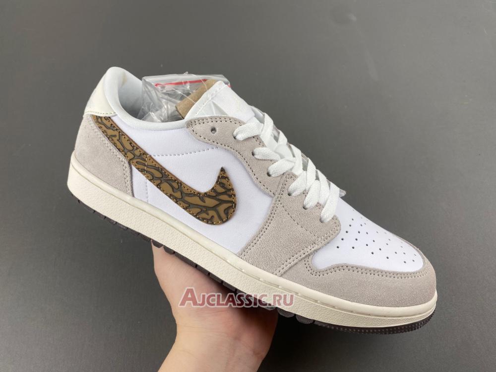 New Air Jordan 1 Low Golf "Light Orewood Elephant" DD9315-116 Shoes