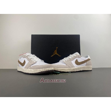 Buy Air Jordan 1 Low Golf Light Orewood Elephant White DD9315-116 Quality Reps Replicas Shoes