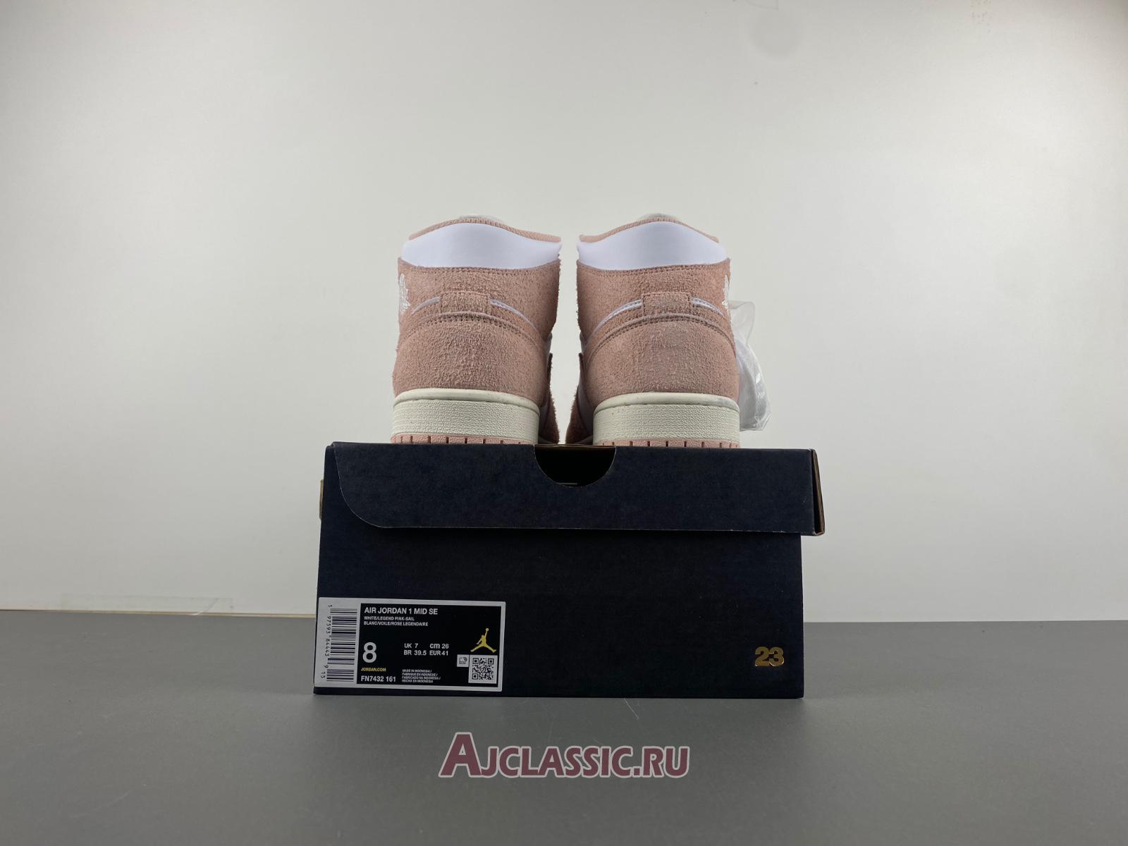 New Air Jordan 1 Mid SE GS "Legend Pink" FN7432-161 Shoes