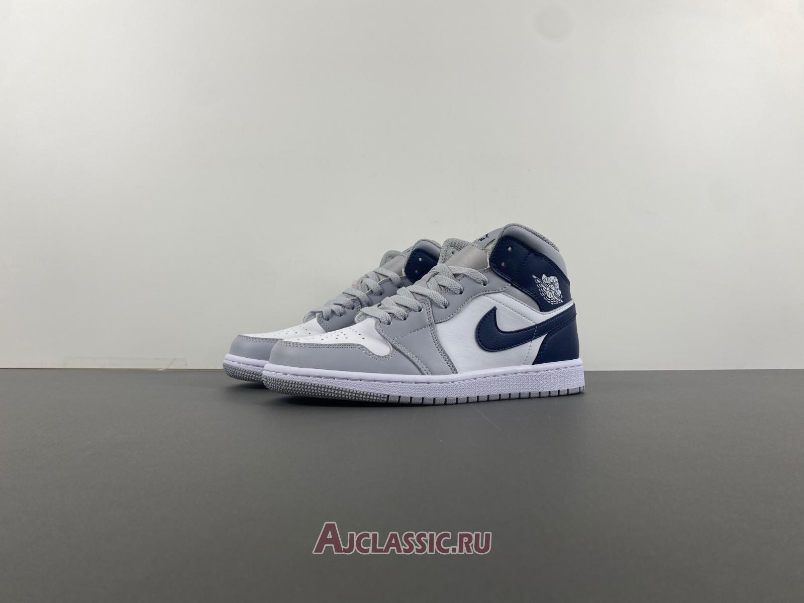 New Air Jordan 1 Mid "Wolf Grey Midnight Navy" DQ8426-104 Shoes
