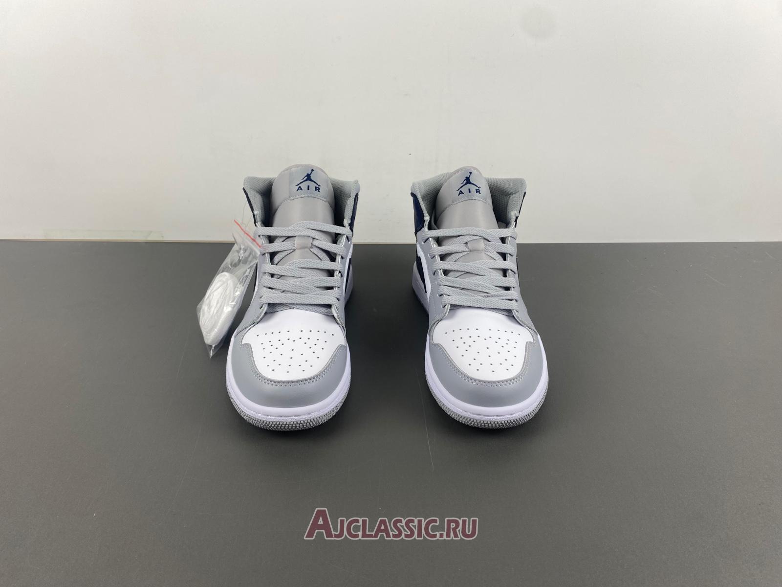 New Air Jordan 1 Mid "Wolf Grey Midnight Navy" DQ8426-104 Shoes
