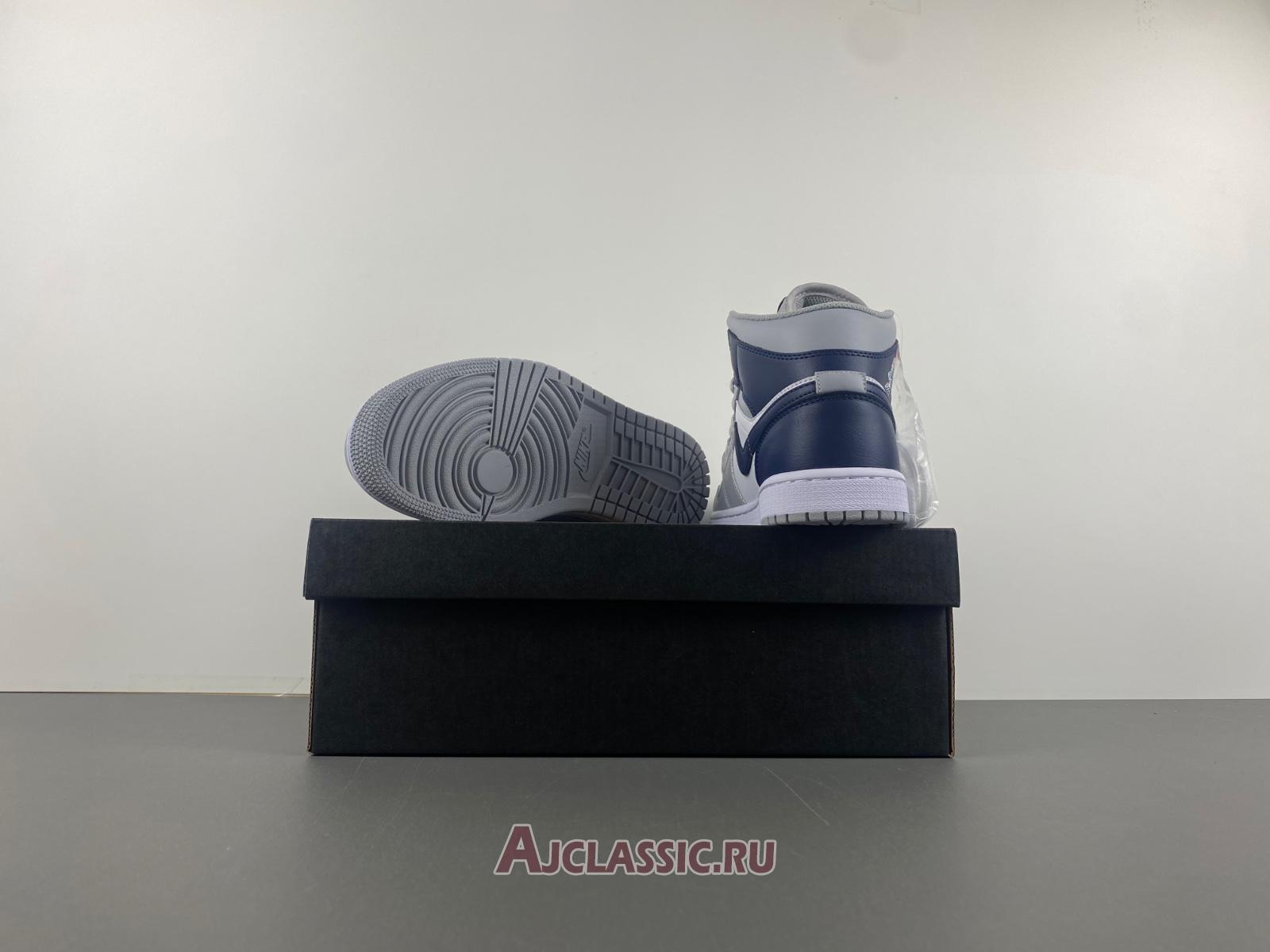 New Air Jordan 1 Mid "Wolf Grey Midnight Navy" DQ8426-104 Shoes