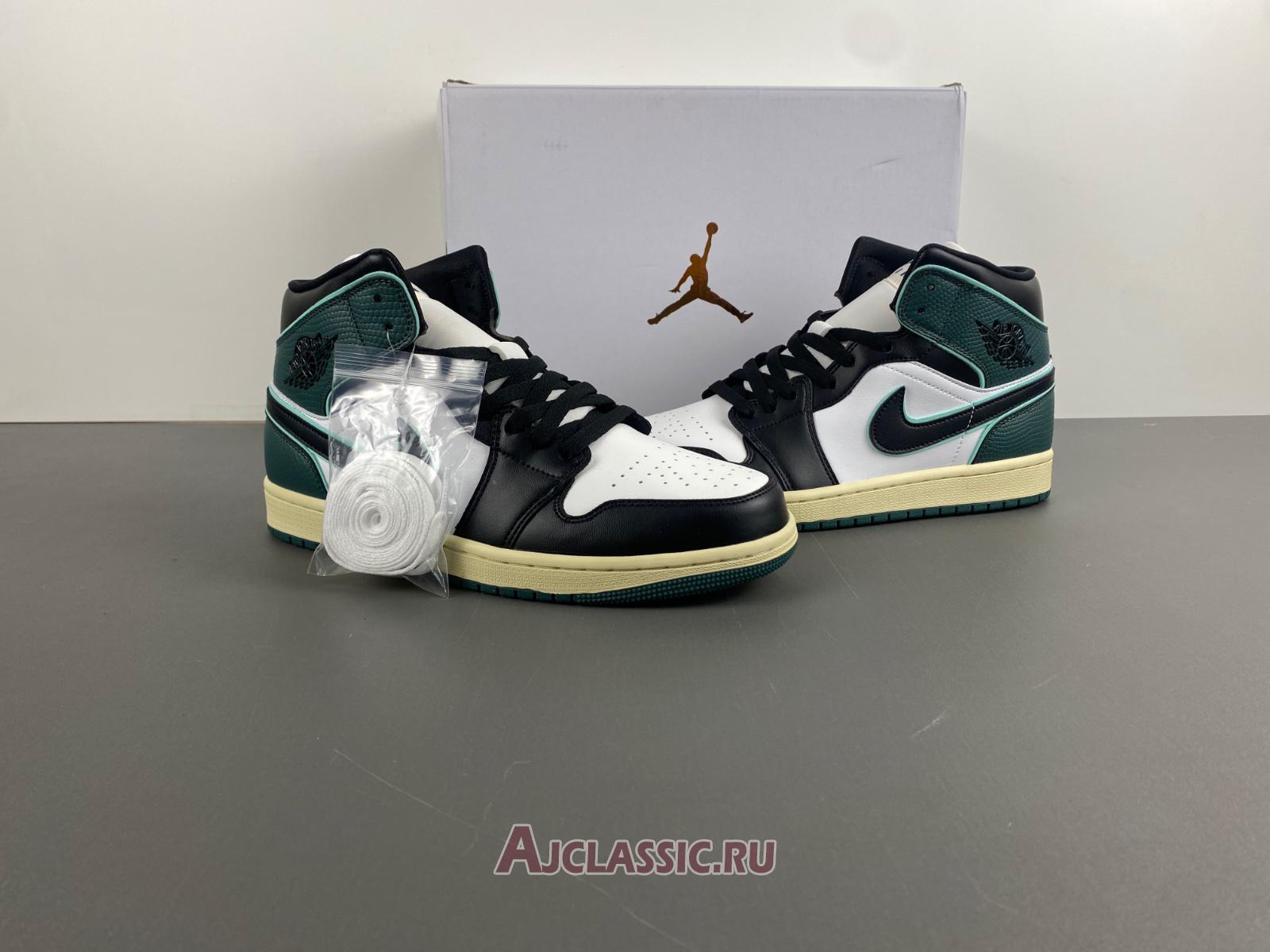 New Air Jordan 1 Mid "Oxidized Green" FQ7818-100 Shoes