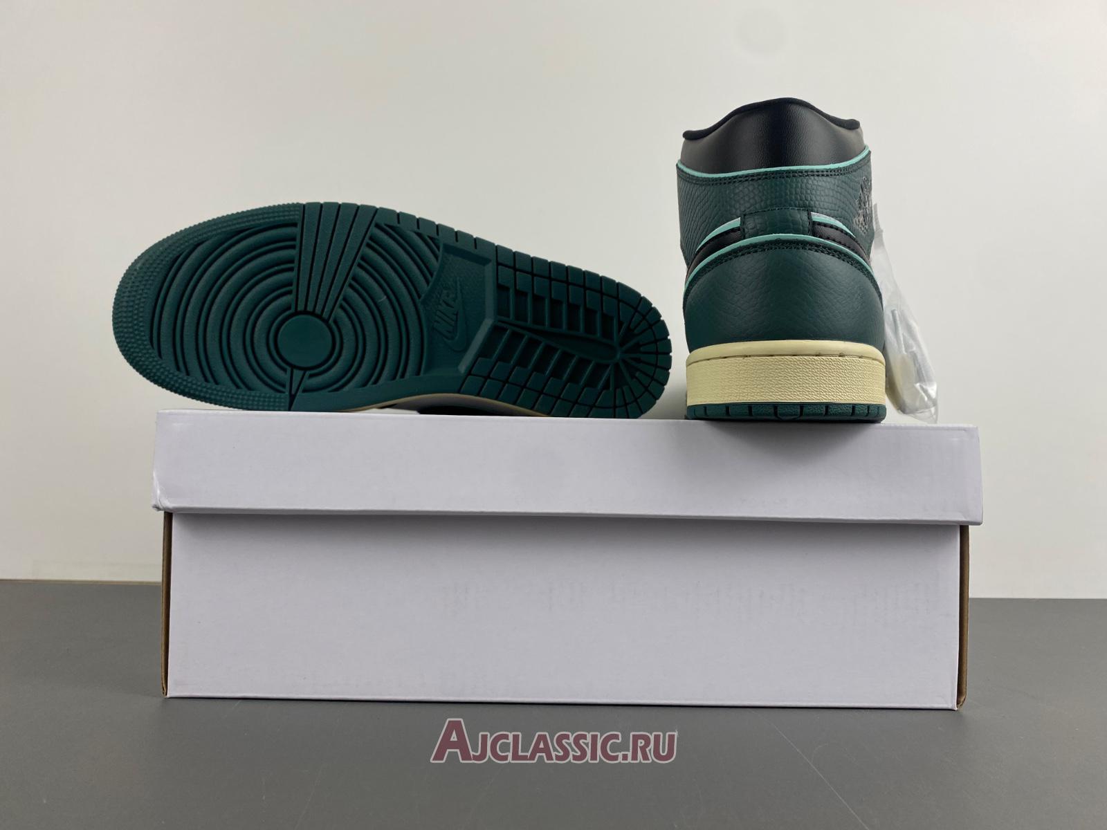 New Air Jordan 1 Mid "Oxidized Green" FQ7818-100 Shoes
