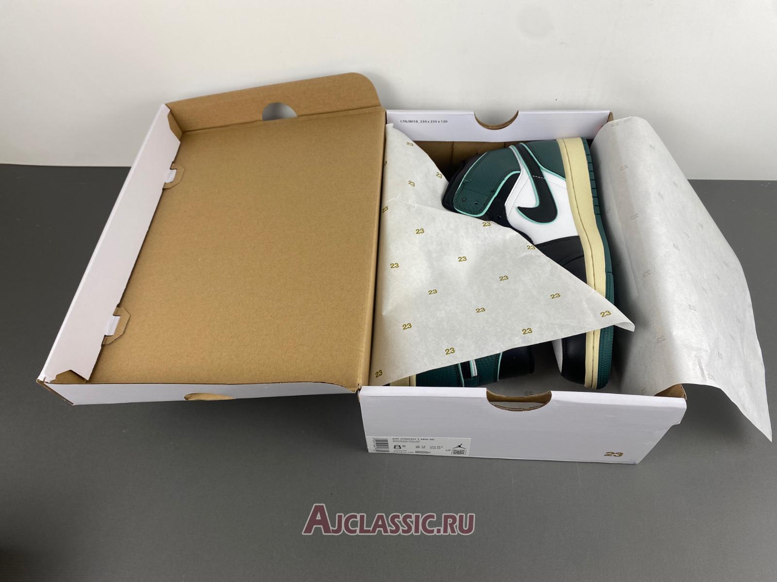 New Air Jordan 1 Mid "Oxidized Green" FQ7818-100 Shoes