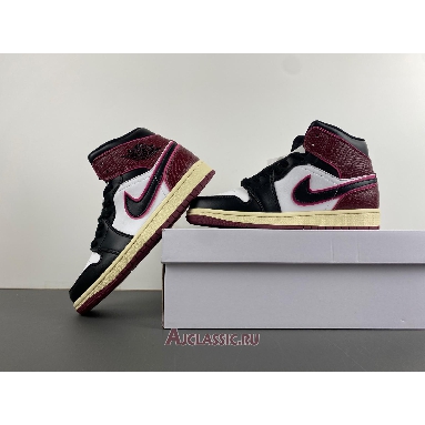 Buy Air Jordan 1 Mid SE Bordeaux Pink FQ7818-101 Quality Reps Replicas Shoes