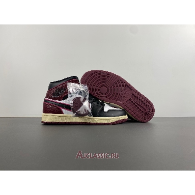 Buy Air Jordan 1 Mid SE Bordeaux Pink FQ7818-101 Quality Reps Replicas Shoes