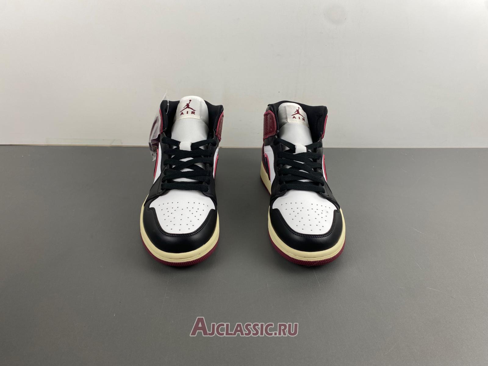 New Air Jordan 1 Mid SE "Bordeaux" FQ7818-101 Shoes