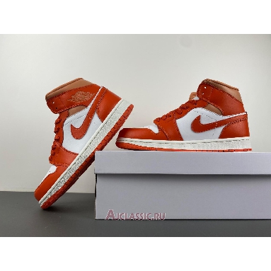Buy Air Jordan 1 Mid Cosmic Clay Orange BQ6472-108 Quality Reps Replicas Shoes