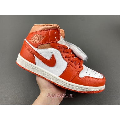 Buy Air Jordan 1 Mid Cosmic Clay Orange BQ6472-108 Quality Reps Replicas Shoes