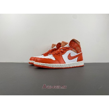 Buy Air Jordan 1 Mid Cosmic Clay Orange BQ6472-108 Quality Reps Replicas Shoes